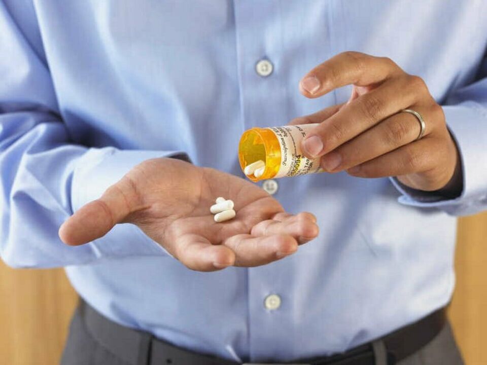 Tabletės nuo prostatito simptomų