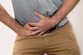 skausmas apatinėje pilvo dalyje su prostatitu